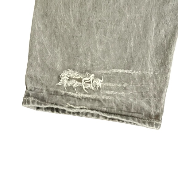 Men’s Gray 501 Button Fly Levi’s Jeans extended size - Picture 14 of 15